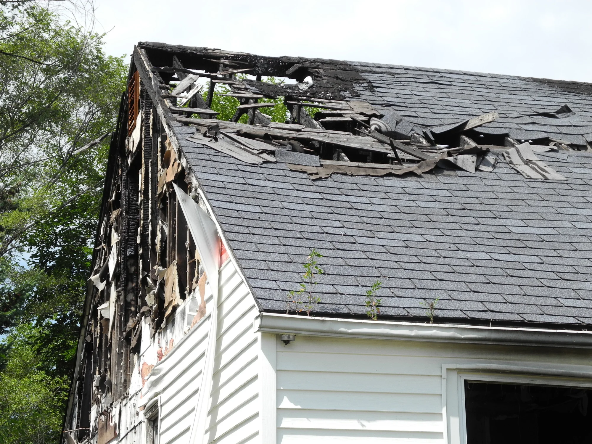 Roof damage