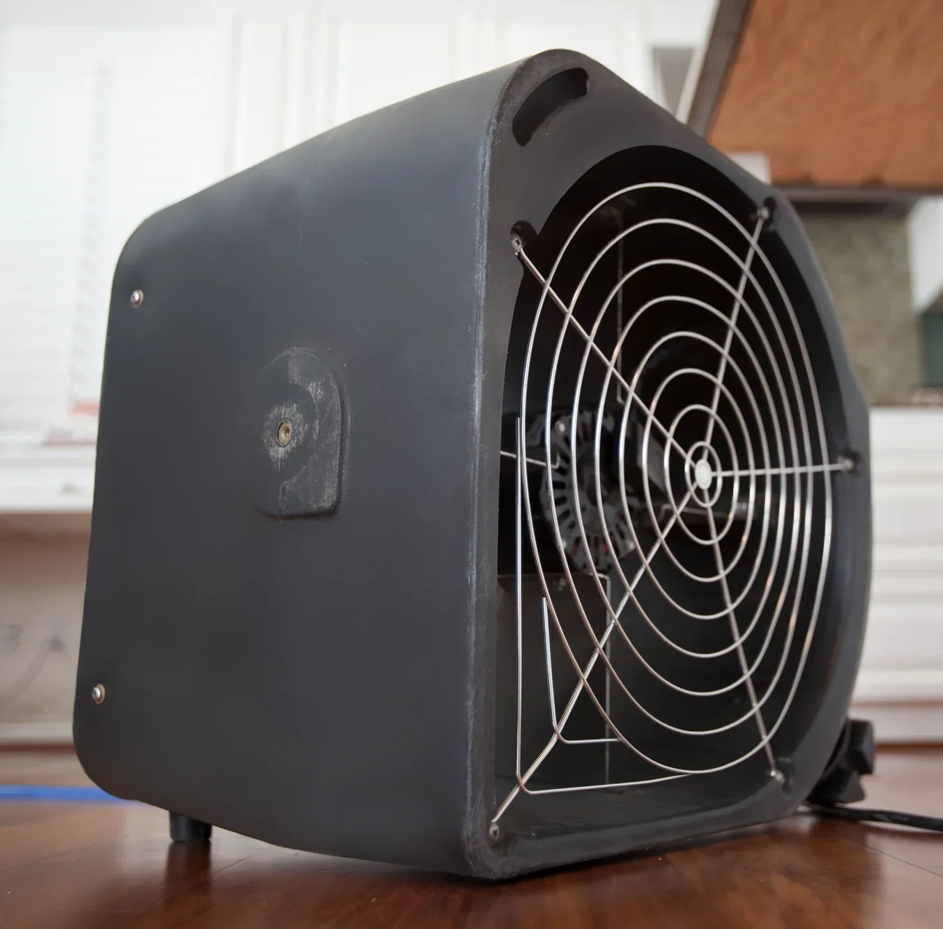 Water damage restoration fan